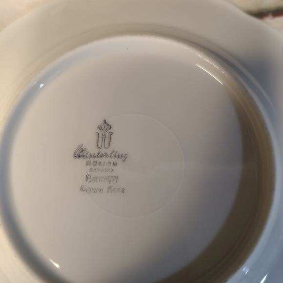 Winterling China‎ 4 Dawn Rose Pattern 6" Bread and Butter Plates Gold Trim - Picture 6 of 7